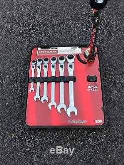 Craftsman 7 Metric Locking Flex Ratcheting Wrench Set #42401