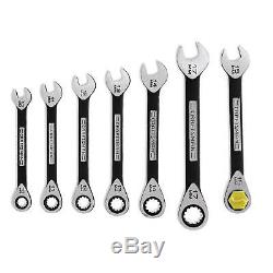 Craftsman 7 piece Universal Ratcheting Wrench Metric Set Hand Tools Wrenches New