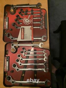 Craftsman Elbow Ratcheting Wrench Sets Metric SAE, 14636, 14635 See Details