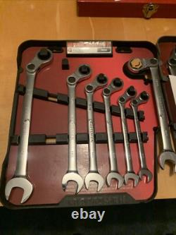 Craftsman Elbow Ratcheting Wrench Sets Metric SAE, 14636, 14635 See Details