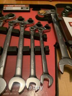 Craftsman Elbow Ratcheting Wrench Sets Metric SAE, 14636, 14635 See Details