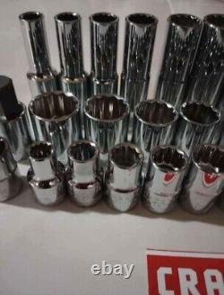 Craftsman Hand Tools 166 Pc 1/4,3/8,1/2 Sockets New Ratchet Wrench Socket Set