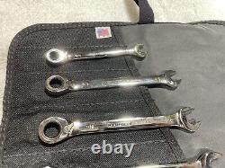 Craftsman Industrial 9 Pc. Reversible SAE 12 Pt. Ratcheting Wrench Set USA Made