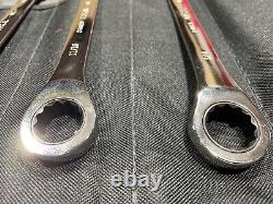 Craftsman Industrial 9 Pc. Reversible SAE 12 Pt. Ratcheting Wrench Set USA Made