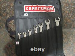 Craftsman Industrial USA 7 Pcs SAE Ratcheting Wrench Set with Pouch, I#C-7