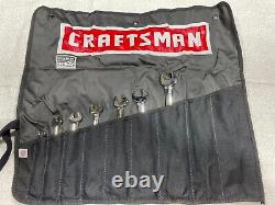 Craftsman Industrial USA. 7pc SAE Flex Ratcheting Wrench Set 12 Point