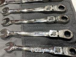 Craftsman Industrial USA. 7pc SAE Flex Ratcheting Wrench Set 12 Point