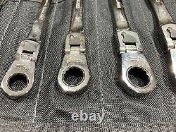 Craftsman Industrial USA. 7pc SAE Flex Ratcheting Wrench Set 12 Point