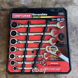 Craftsman Reversible Ratcheting Wrench Set 42404 USA