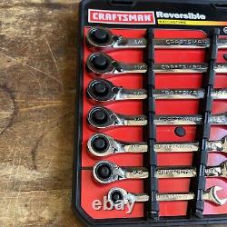 Craftsman Reversible Ratcheting Wrench Set 42404 USA