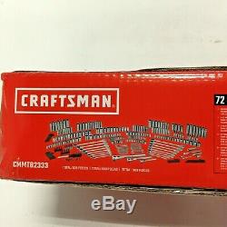 Craftsman Standard and Metric Mechanics Tool Set 309-Piece Chrome CMMT82333