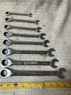 Craftsman Tools USA 17pc Metric SAE Reversible Combo Ratcheting Wrench Set
