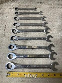 Craftsman Tools USA 17pc Metric SAE Reversible Combo Ratcheting Wrench Set