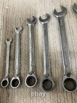Craftsman Tools USA 17pc Metric SAE Reversible Combo Ratcheting Wrench Set