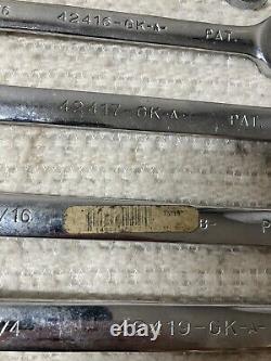 Craftsman Tools USA 17pc Metric SAE Reversible Combo Ratcheting Wrench Set