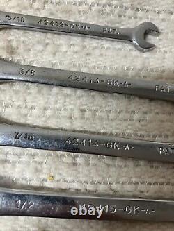 Craftsman Tools USA 17pc Metric SAE Reversible Combo Ratcheting Wrench Set