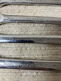 Craftsman Tools USA 17pc Metric SAE Reversible Combo Ratcheting Wrench Set