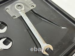Craftsman USA 10pc (5 Metric, 5 SAE) RATCHETING REVERSIBLE Wrench Sets in Trays