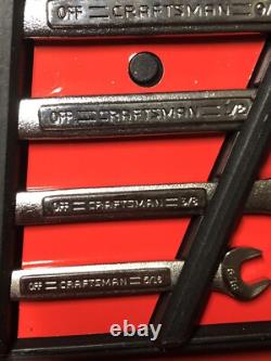 Craftsman USA 9 42444 SAE 8-piece Ratcheting Combination Wrench Set (unused)