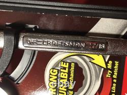 Craftsman USA 9 42444 SAE 8-piece Ratcheting Combination Wrench Set (unused)