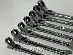 Craftsman USA RARE 42400 GK 7pc SAE LOCKING Flex Ratcheting Wrench Set, 12 Point