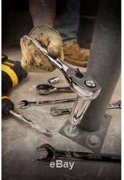 DEWALT Mechanics Tool Set 200-Piece Wrench Socket Ratchet Nuts Bits Auto Tools