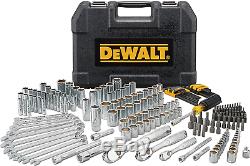 DEWALT Mechanics Tool Set 205-Pc Tooth Ratchets, Sockets, Wrench, Bits DWMT81534