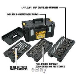 DEWALT Mechanics Tool Set (226-Piece) with ToughSystem 22 in. Large Tool Box