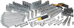 DEWALT Mechanics Tool Set, 247-Pcs. Tooth Ratchet Socket Wrench (DWMT81535) NEW