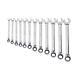 Dewalt Ratcheting Wrench Set 72-teeth 5° Arc Swing Reversible Sae (12-piece)