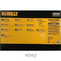 DWMT45184 Dewalt, 184 PC. Black Chrome Polish Mechanics Tool Set W Hard Case