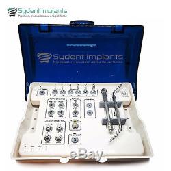 Dental Implant Surgical Kit Set Ratchet wrench Hex Driver Tools Box Drill Drills