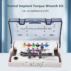 Dental Implant Torque Wrench Ratchet Drivers/ Screw Drivers Set