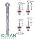 Dental Torque Ratchet Wrench Set Implant Abutments Drivers Surgical Instrument