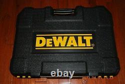 Dewalt 184 Pieces Black Chrome Polish Mechanic Tool Set # Dwmt45184