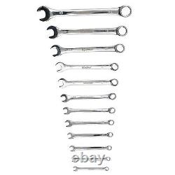 Eastman 08 Pcs Ratcheting Combination Wrench Kit Roll Set-Elliptical Panel-CRV