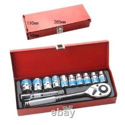 Essential Ratcheting Socket Wrench Set with Extension Bar for Car Repair