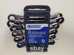 Expert Tools E111109 6 Piece 12 Point Metric Double Box Ratcheting Wrench Set T2