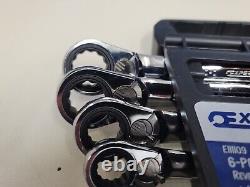 Expert Tools E111109 6 Piece 12 Point Metric Double Box Ratcheting Wrench Set T2