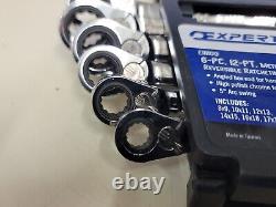 Expert Tools E111109 6 Piece 12 Point Metric Double Box Ratcheting Wrench Set T2