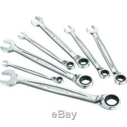 Facom 7pc 8 to 19mm Ratchet Ratcheting Combination Spanner Wrench Set 467B. J7PB