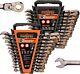 Flex-head Ratcheting Wrench Set Metric Sae Ratchet Combination Wrench 24 Pcs
