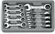 Gearwrench 10 Pc. 12 Pt. Stubby Ratcheting Combination Wrench Set Metric 9520d