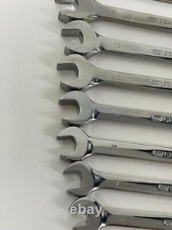 GEARWRENCH 12 Pc. 8mm-19mm 12 Pt. 90T Ratcheting Combination Wrench Set, 86679