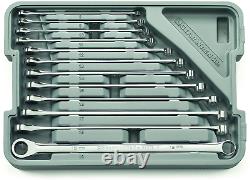 GEARWRENCH 12 Piece GearBox 12 Point XL Ratcheting Double Box Wrench Set Metric