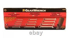 GEARWRENCH 13 Pc. 12 Point Reversible Ratcheting Combination SAE Wrench Set
