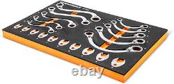GEARWRENCH 20 Piece Specialty Ratcheting Metric Wrench Set in Foam Storage Tray