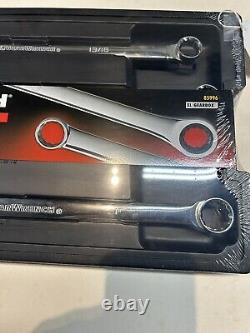 GEARWRENCH 4 Pc. GearBoxT 12 Pt. XL Double Box Ratcheting Wrench Add-On Set, SAE