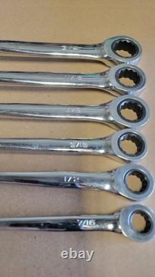 GEARWRENCH 6 Pc. 12 Pt. X-Beam Ratcheting Combination Wrench Set