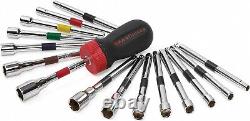 GEARWRENCH 8916D 16 Pc. Ratcheting Nutdriver Set, Sae/Metric